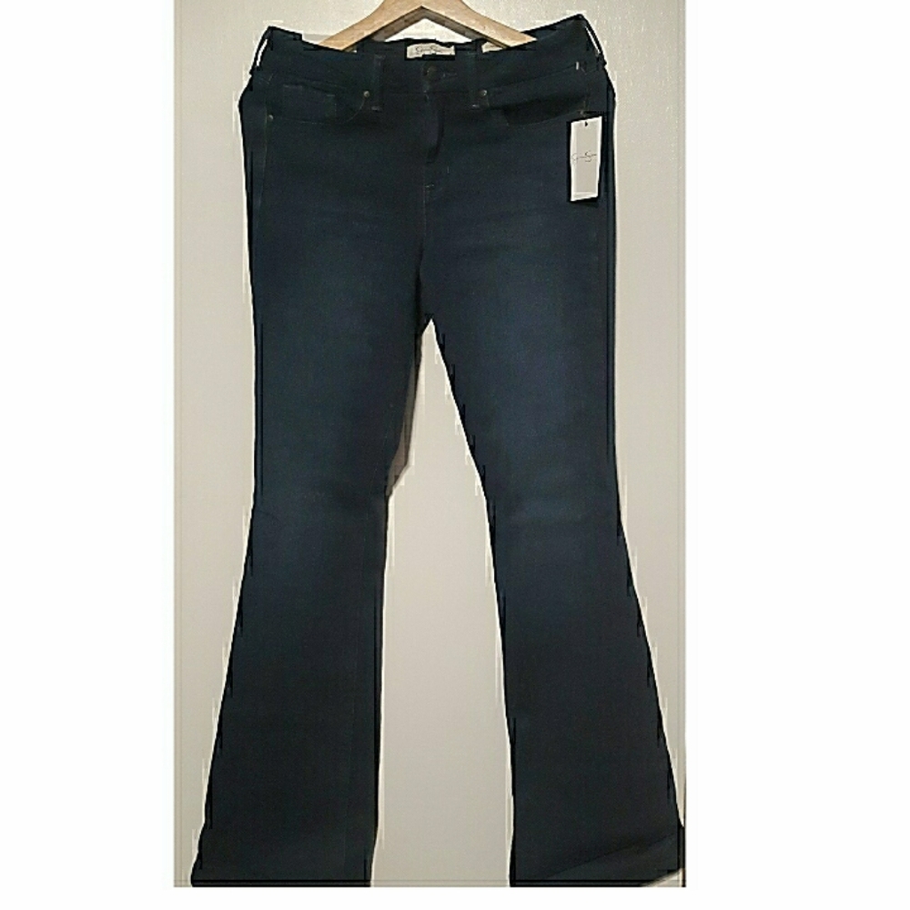 Jessica Simpson | NWT Dark high-waisted Flares